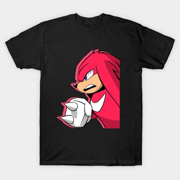 Knuckles T-Shirt by Lunatyk